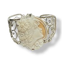 Bracciale Mandile 1922 Donna Cammei  in Argento Conchiglia 2MBRCM12